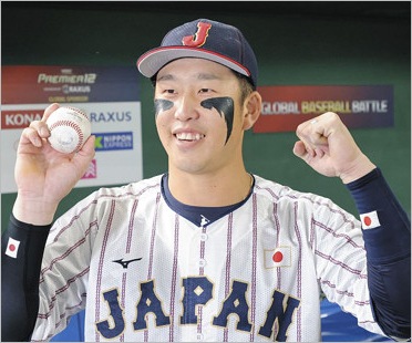 広島東洋カープ小園海斗選手