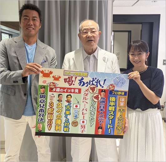 張本勲がサンデーモーニング最後に出演時の姿