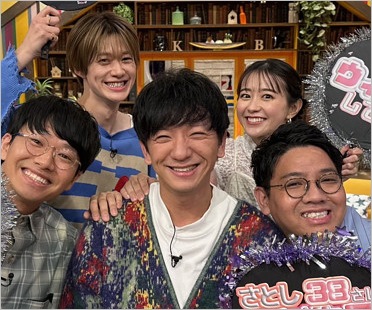パンサー向井慧と若林有子アナウンサー