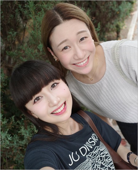 石川真佑選手とCocomi