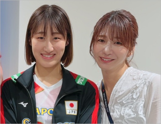 大友愛と娘の秋本美空選手