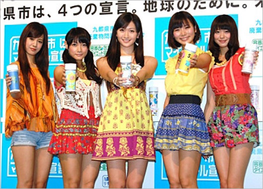 アイドリング!!!時代の横山ルリカ・遠藤舞・外岡えりか・朝日奈央・大川藍