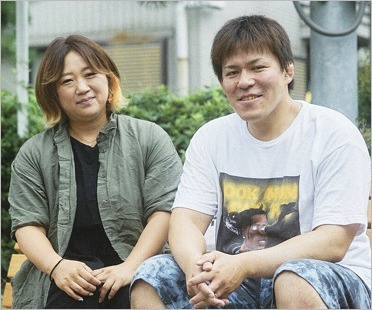 美奈子と前の旦那・佐々木義人(元プロレスラー)