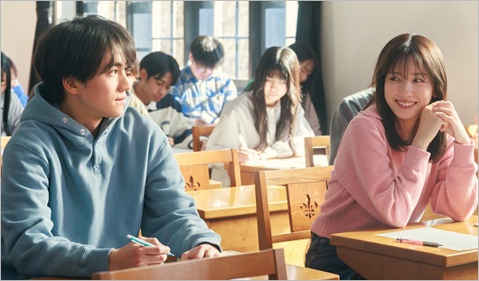 映画『僕の狂ったフェミ彼女』で共演の木戸大聖と永野芽郁