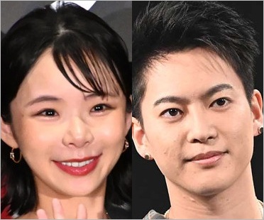趣里と三山凌輝