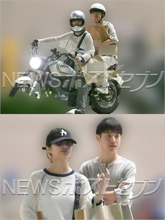 蒔田彩珠と彼氏の俳優?今井柊斗のバイク2人乗りデート画像