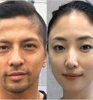 降谷建志と妻MEGUMI