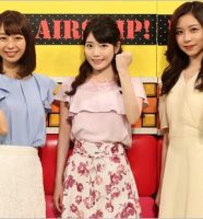 竹俣紅アナ、小山内鈴奈アナ、小室瑛莉子アナ