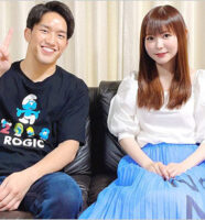 朝倉海選手としょこたん2ショット画像