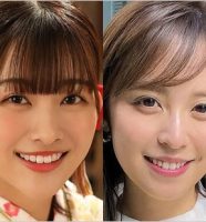 元欅坂46原田葵&久慈暁子アナウンサー