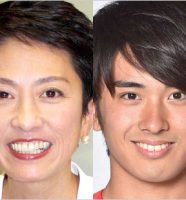 蓮舫と息子・村田琳