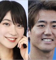 檜山沙耶と西岡良仁選手