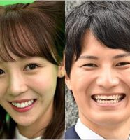 森千晴アナと佐々木一真アナ