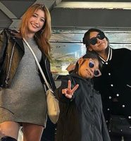 木下優樹菜と長女・莉々菜&次女・茉叶菜