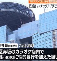 TBS社員が不同意性交等事件で書類送検報道