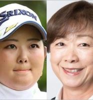 淺井咲希プロと日本女子プロゴルフ協会・福本佳世理事