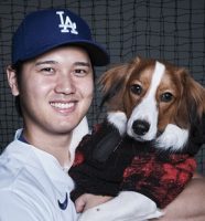 大谷翔平とデコピン