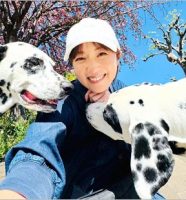 高岡早紀と愛犬