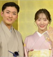 中村橋之助と婚約相手の能條愛未（元乃木坂46）