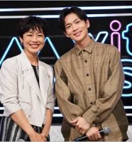 『with MUSIC』司会の有働由美子アナウンサー＆松下洸平