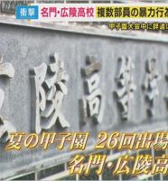 広陵高校野球部内の暴力事件報道