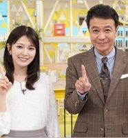 黒田みゆアナと中山秀征