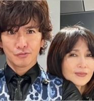 木村拓哉と工藤静香の2ショット