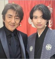 市村正親と長男・市村優汰