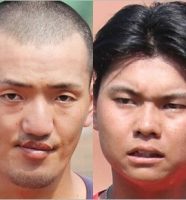 広島東洋カープ矢野雅哉選手と前川誠太選手