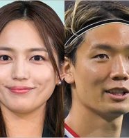 川口春奈と板倉滉選手（サッカー日本代表キャプテン）