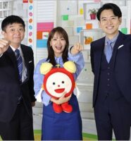 めざましテレビ司会の井上清華アナ・伊藤利尋アナ・生田竜聖アナ