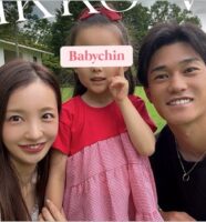 板野友美と長女＆夫・高橋奎二投手
